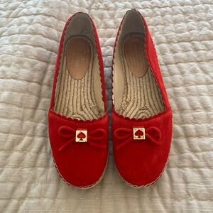 Kate Spade Suede Espadrilles Sz 9